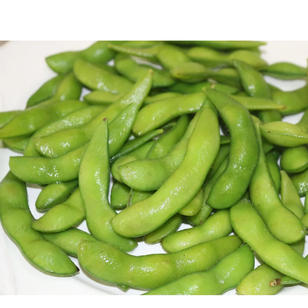 Organic frozen edamame