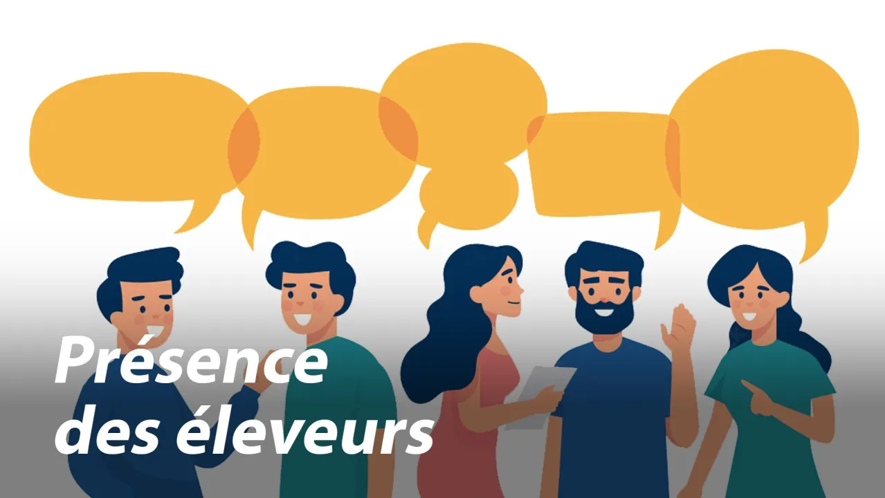 Présence des éleveurs