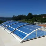 Abri Télescopique Courbée