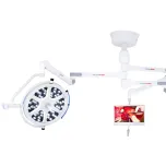 Foco Cirúrgico SKYLED de Teto 160 com Câmera + 160 + Suporte Monitor (160.000 LUX + 160.000 LUX)