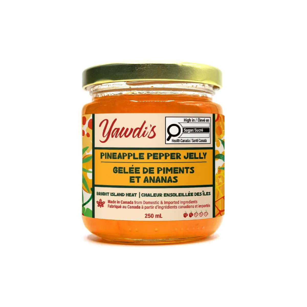 YAWDI'S PINEAPPLE PEPPER JELLY