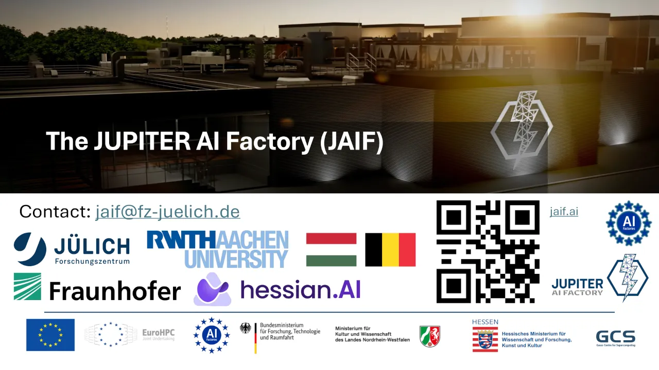 The JUPITER AI Factory