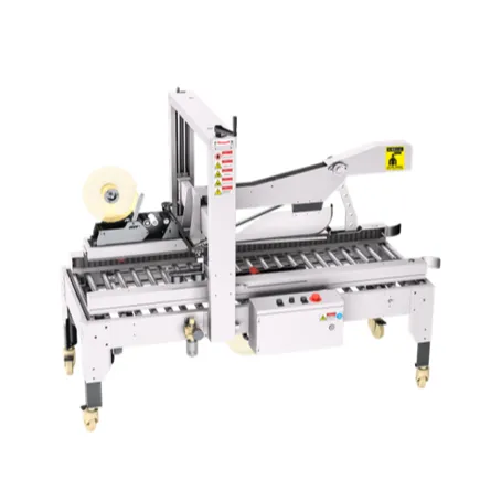 Semi-auto flap folding carton sealer