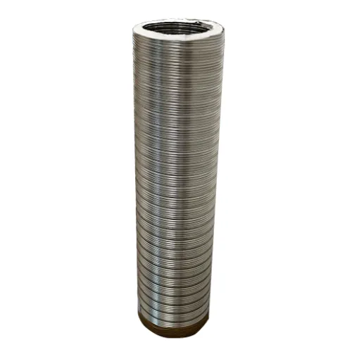 Flexible inox isolé Polyperf V2 en fibre minérale