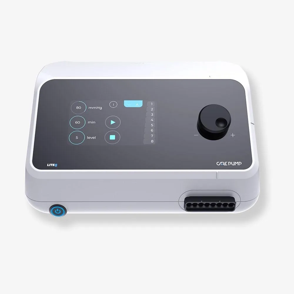 CarePump Lite8 - 8-chamber lymphatic drainage device (pressotherapy)