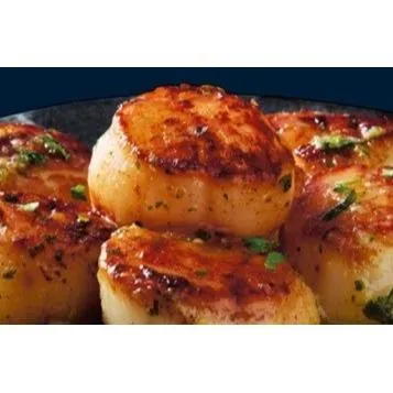 XXL North Atlantic Scallops with Garlic & Herb Butter