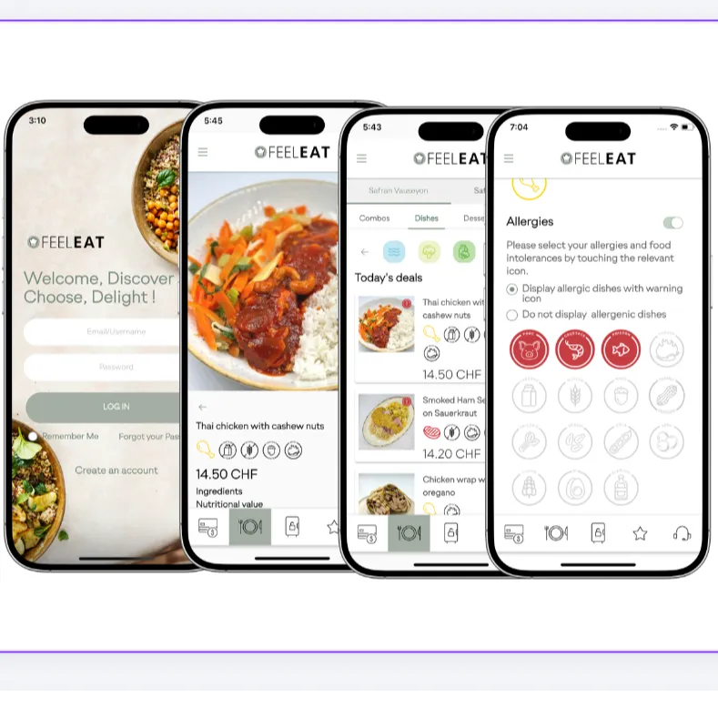 FeelEat Business Operating Platform — end-to-end digitisation