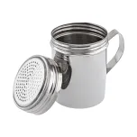 Polvilhador Dispenser de Temperos 300ml c/alça em Aço Inox Weck