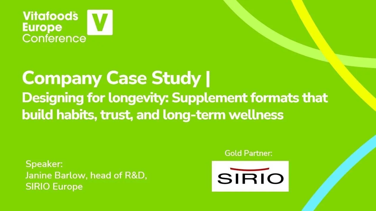 Company Case Study by Sirio | Designing for longevity: Supplement formats that build habits, trust, and long-term wellness