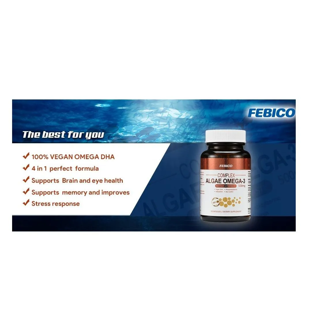 FEBICO® Algae DHA, Omega-3 Supplements