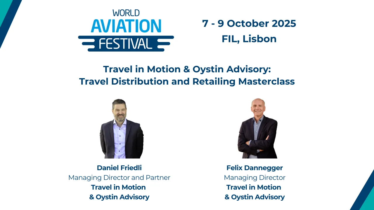 Travel in Motion & Oystin Advisory: Travel Distribution and Retailing Masterclass