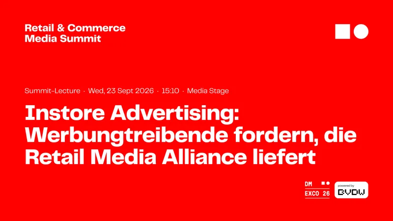 Instore Advertising: Werbungtreibende fordern - die Retail Media Alliance liefert