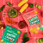 CACTUS CRUNCH TORTILLA CHIPS — SEA SALT & JALAPENO
