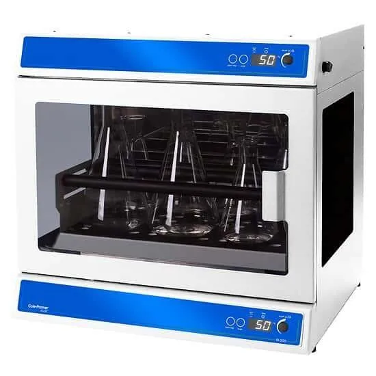 Cole-Parmer SI-200D Stuart Shaking Incubator with IQ/OQ Documents, 51 L; 230 VAC