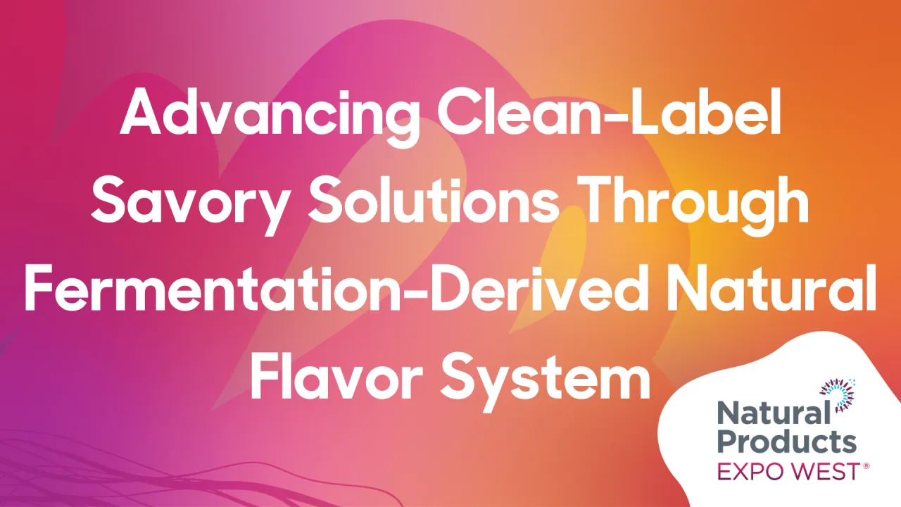 Advancing Clean-Label Savory Solutions Through Fermentation-Derived Natural Flavor System