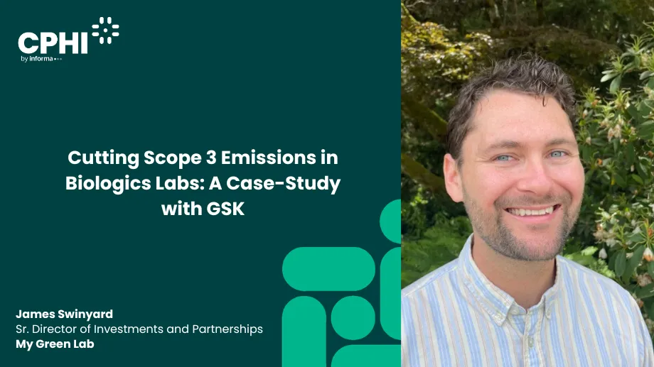 Cutting Scope 3 Emissions in Biologics Labs: A Case-Study with GSK