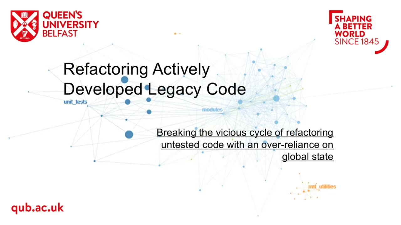 Refactoring Actively Developed Legacy Code