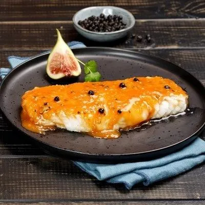 Alaska Pollock Fillet Portions with Black-Aged-Pepper Marinade