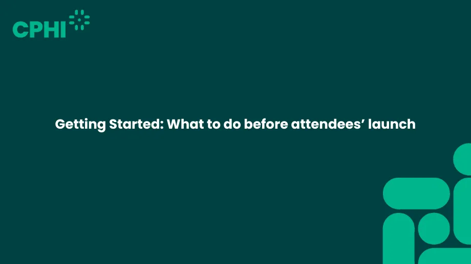 Getting Started: What to do before attendees’ launch