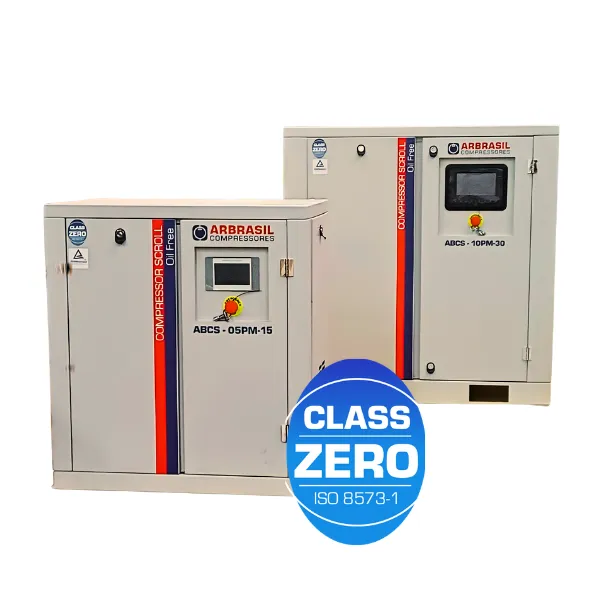 Compressores Isentos de Óleo - Linha Scroll