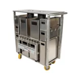 Chariot JASMIN, chariot de travail ergonomique non mécanisé à usage professionnel