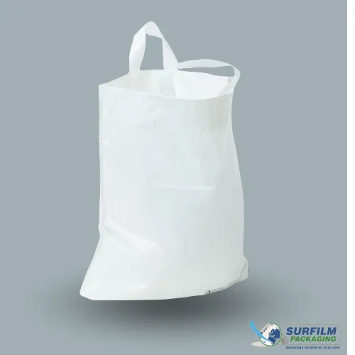 Sac poignées découpées souples