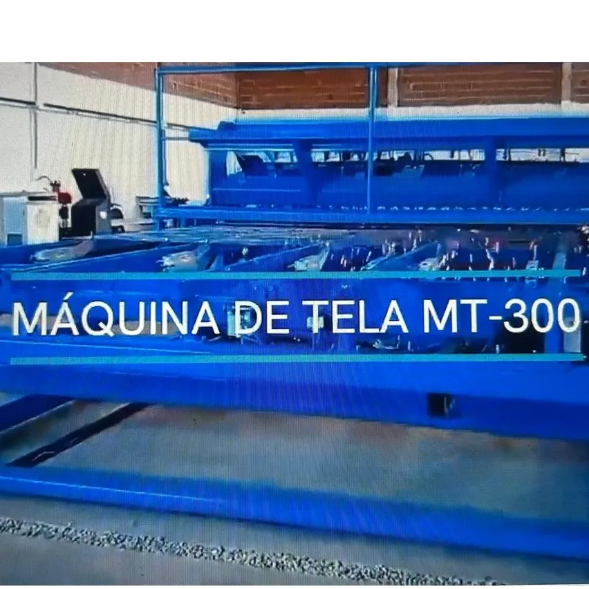 MÁQUINA DE TELA HIBRIDA | MT-300 |BITOLAS DE 3MM A 6MM