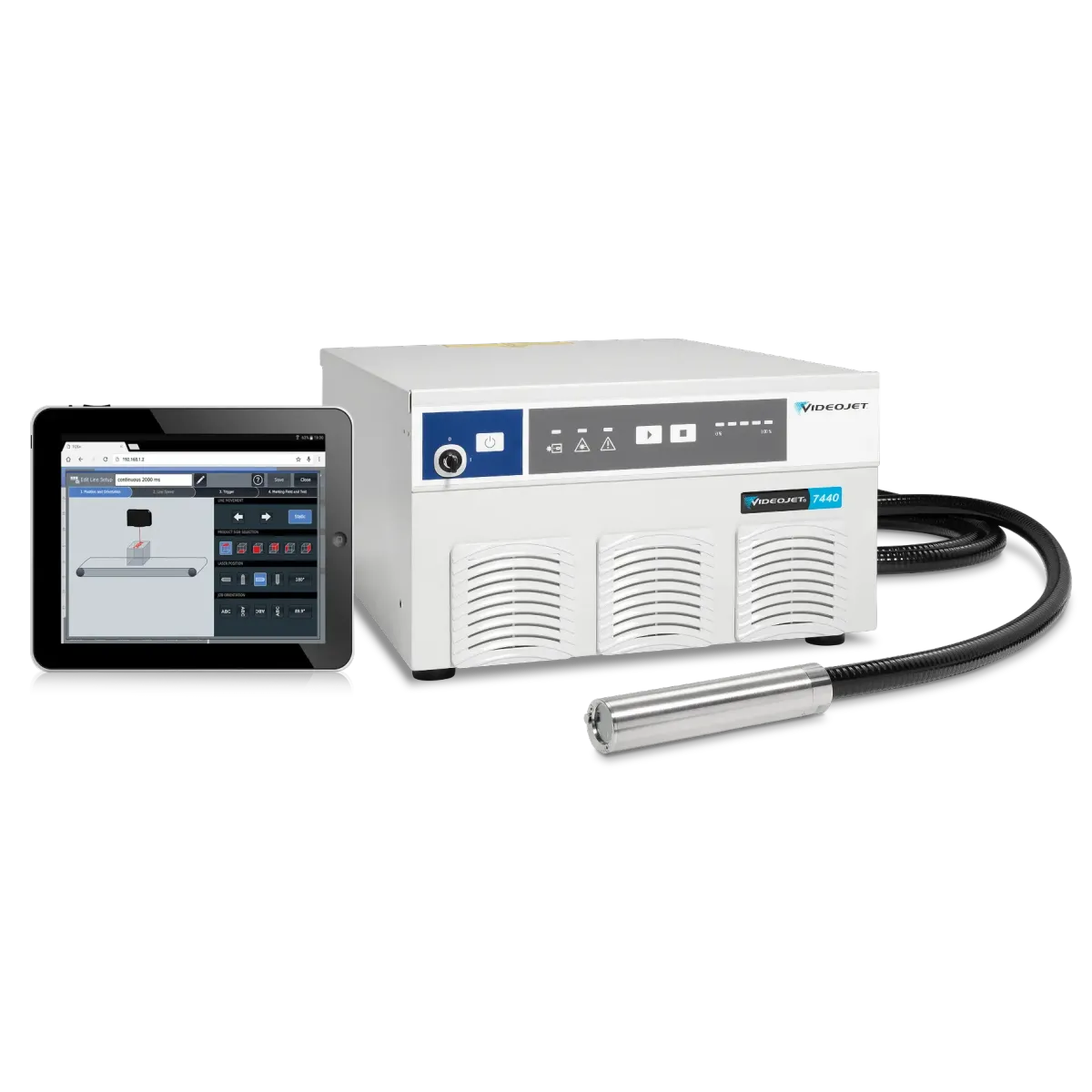 LASER Fibra - Marcação com laser de fibra.