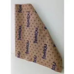 Bobinas de papel kraft pardo e branco