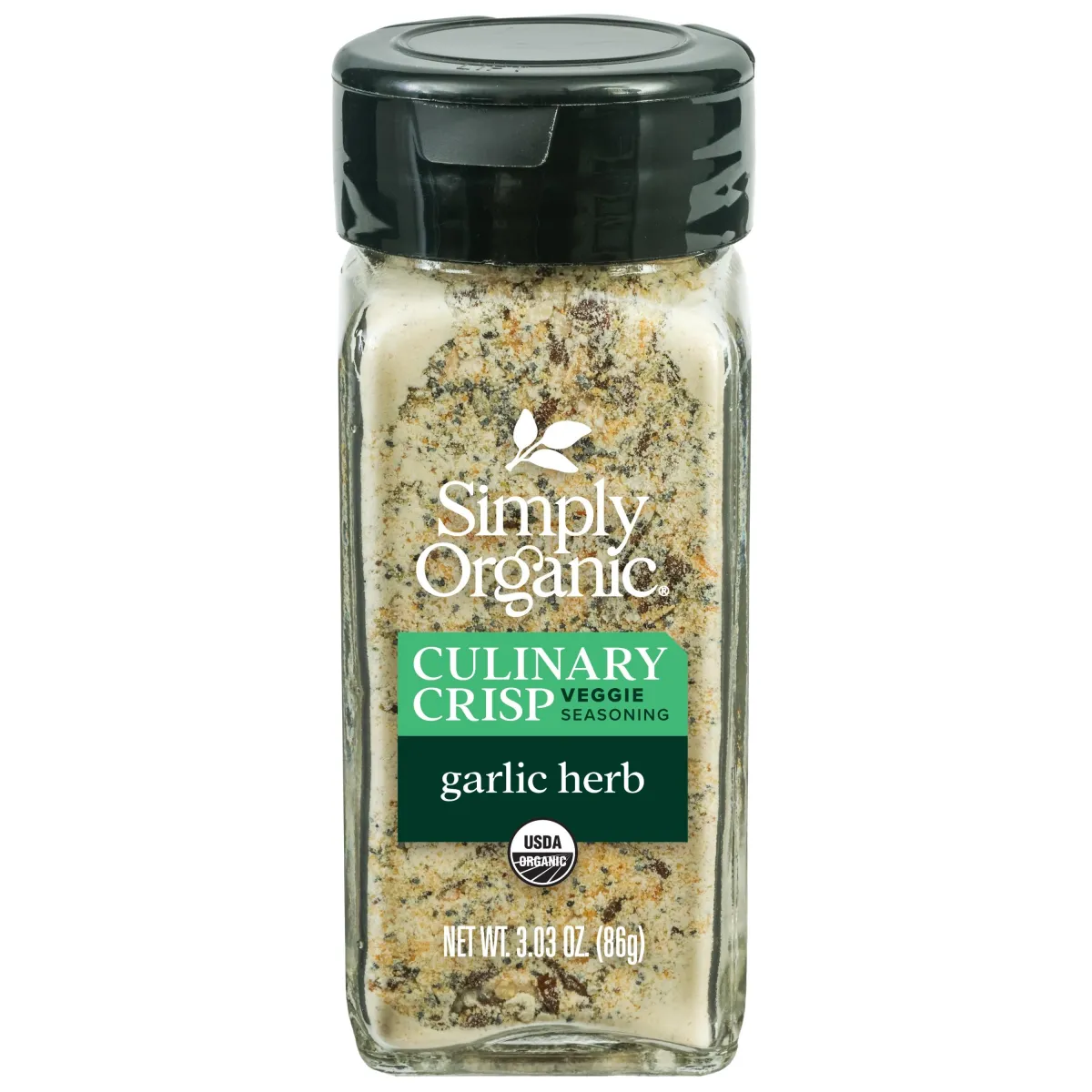 Simply Organic Culinary Crisp Garlic Herb Veggie Seasoning