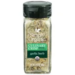 Simply Organic Culinary Crisp Garlic Herb Veggie Seasoning