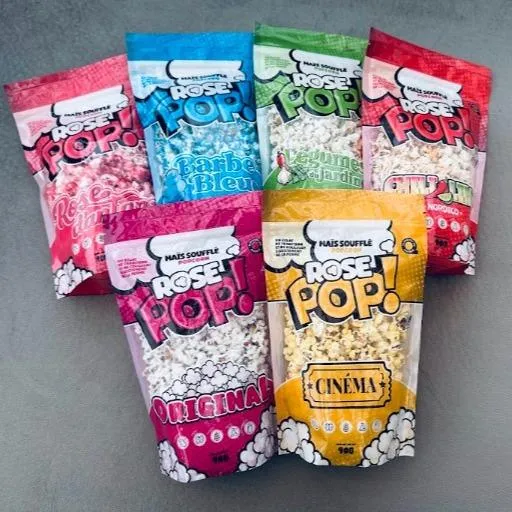 Rose POP! Popcorn “The Future of Snacking Starts in Our Fields.”