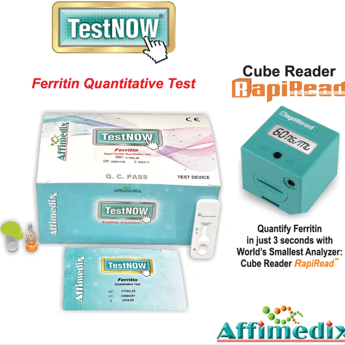 TestNOW® - Ferritin Quantitative Test