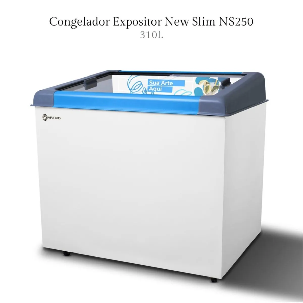 NS250 | Congelador Expositor New Slim 310 Litros