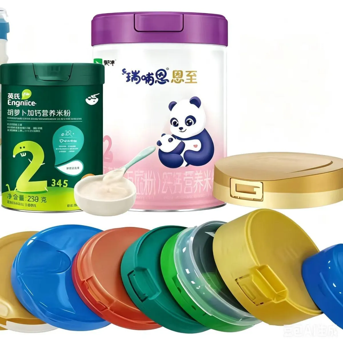 High-hinged Milk Powder Caps/Lids