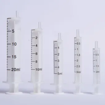 Disposable 2-parts/ 3 parts Syriges with CE/ ISO 13485