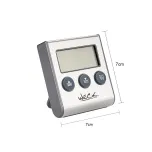 Termômetro e Timer Digital c/ Sonda -50° à 300°C - Weck