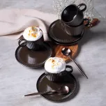 Xícaras de Chá Empilháveis, Modelo Linhas, 230ml