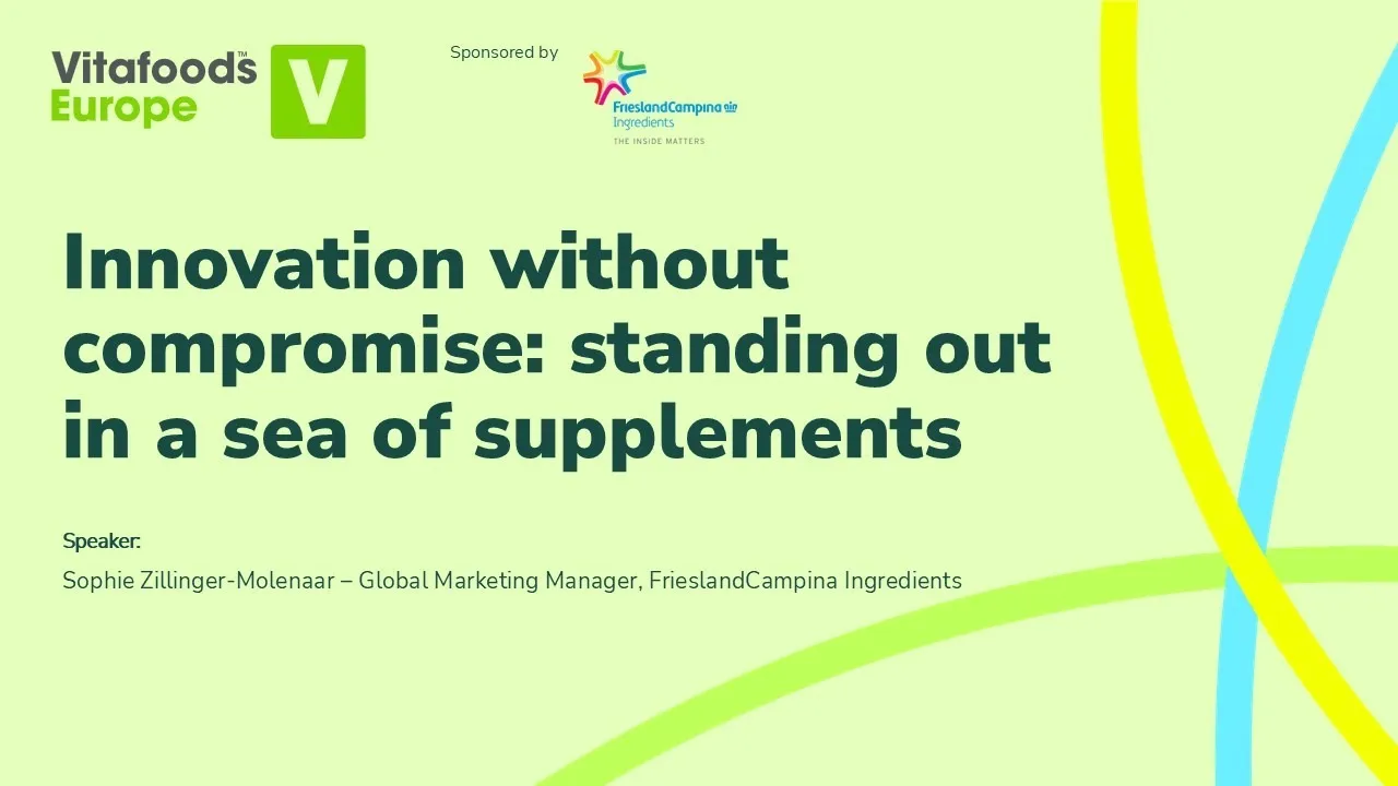 Innovation without compromise: standing out in a sea of supplements