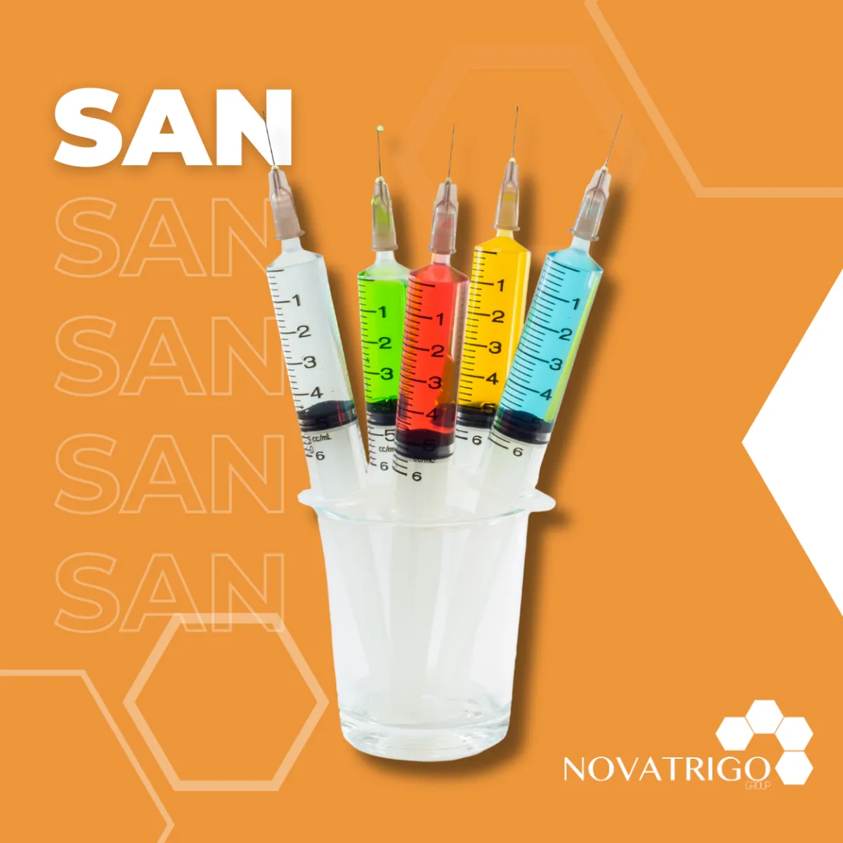 SAN - Copolímero de Acrilonitrila (Estireno)