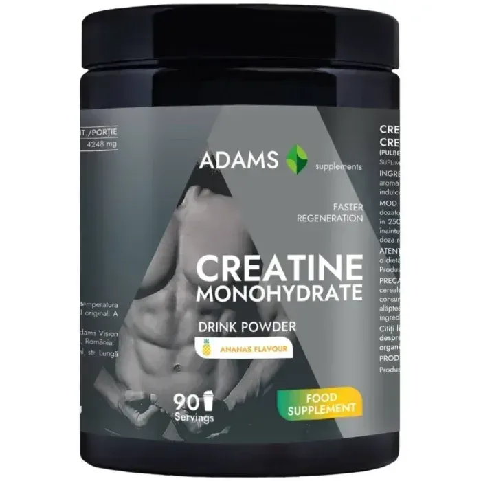 Creatine Monohydrate (Pineapple), 400g, Adams