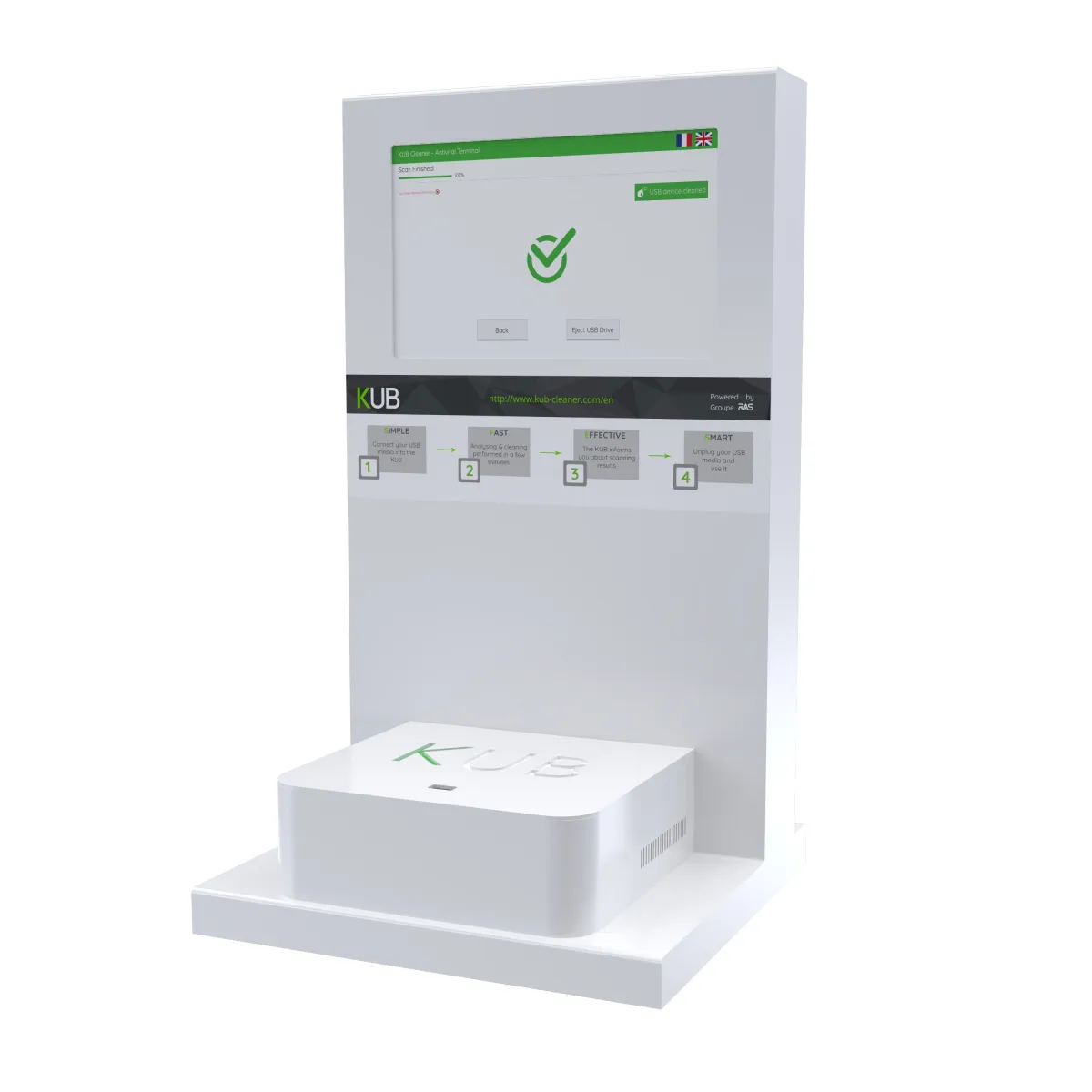 Stations de décontamination