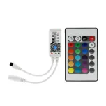 Controladora E Controle 24 Teclas Wi-fi Fita Led Rgb