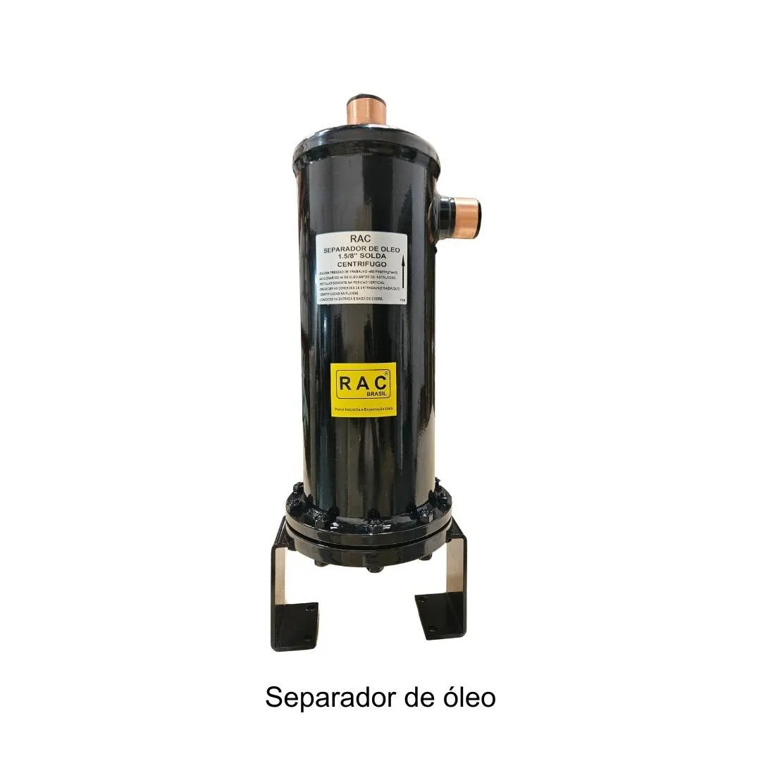 Separador de Óleo Centrífugo Flange por baixo
