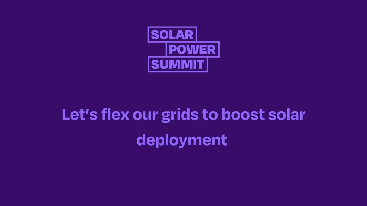 Let’s flex our grids to boost solar deployment