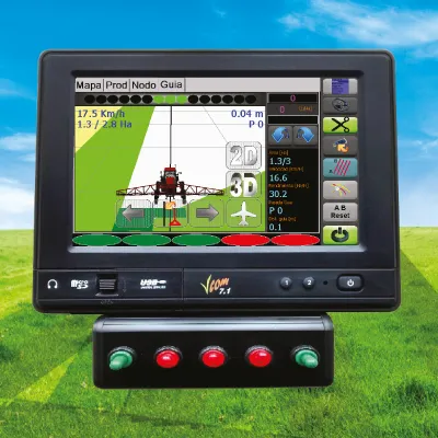 Pulverização - Corte de Seção