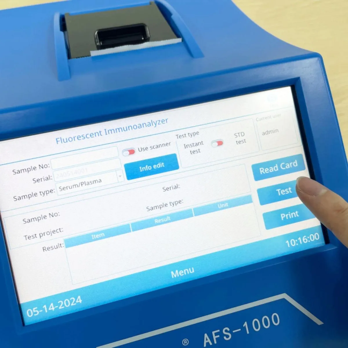 Fluorescent Immunoanalyzer AFS-1000