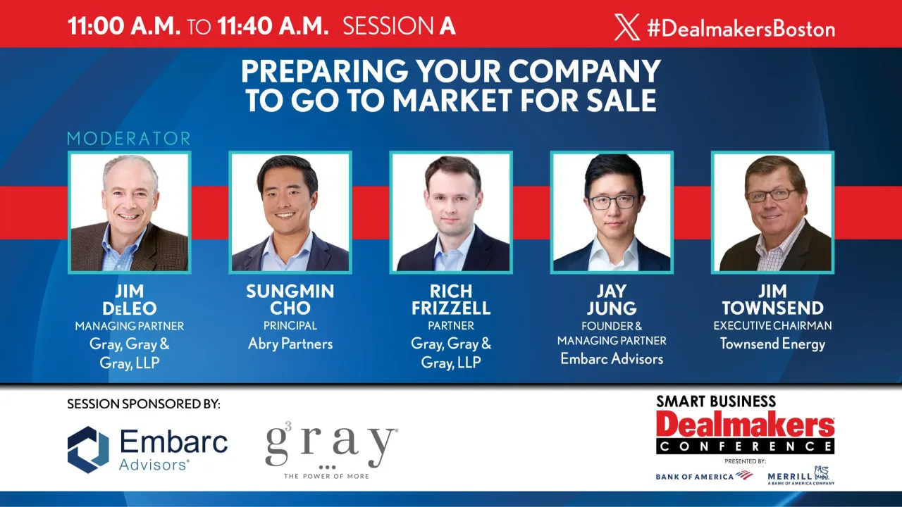 Preparing Your Company to Go to Market for Sale