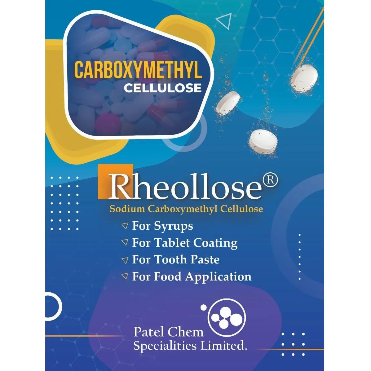 Rheollose® - Carboxymethyl Cellulose Sodium