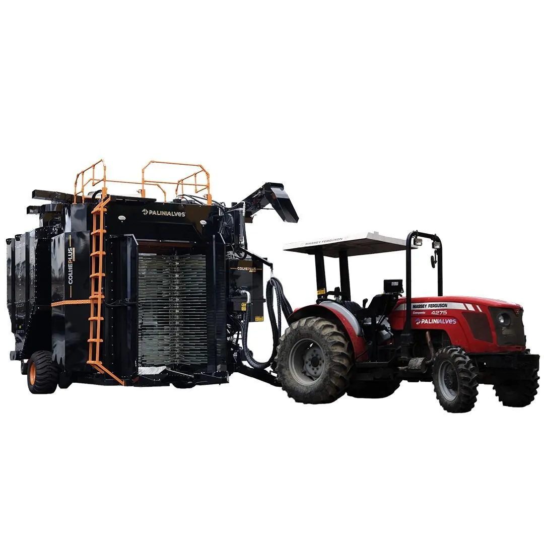 Colhedora Tracionada por Trator